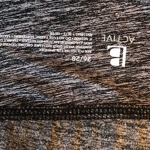 Lane Bryant Activewear heather Grey stretch pants